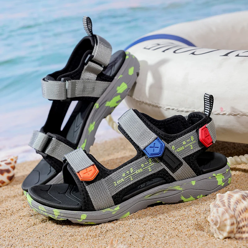 2023 New Summer Children Sandals Lightweight Girls Shoes Fashion Boys Shoes outdoors Sports Shoes Non-Slip Beach Kids Sandals