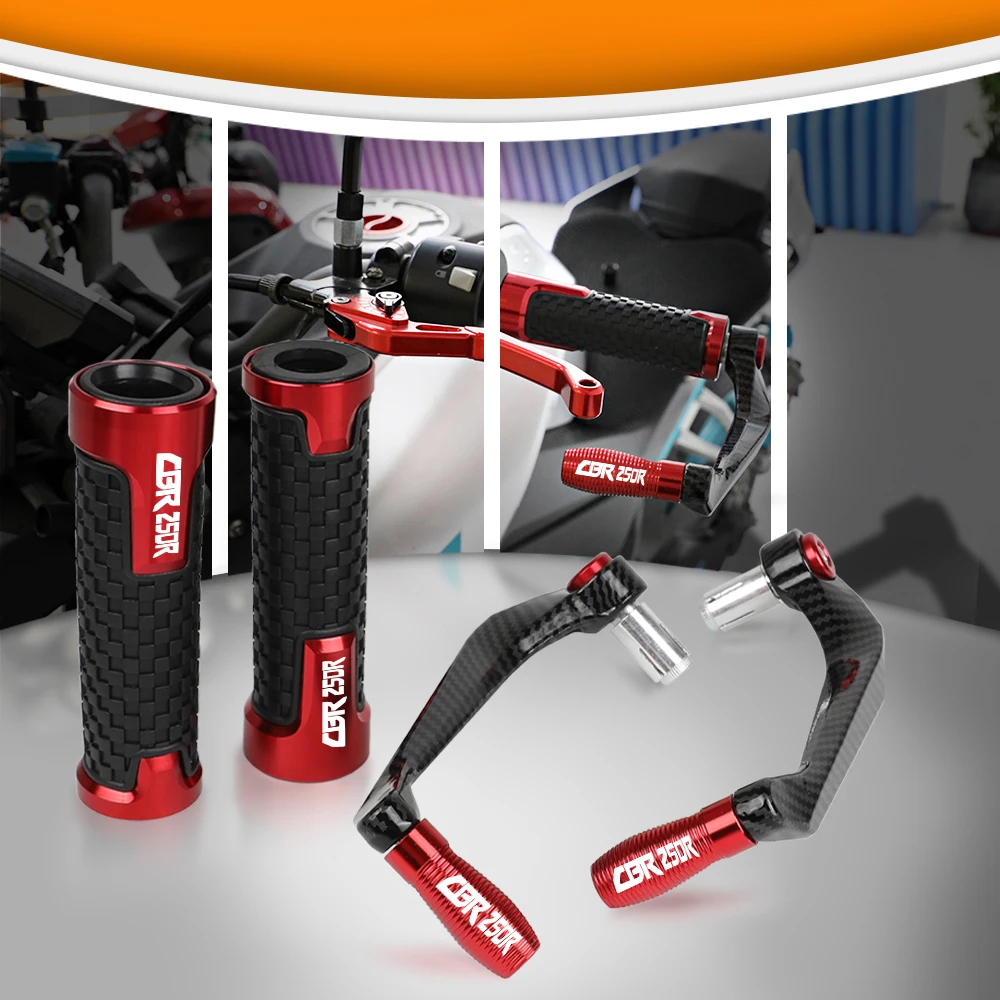 

For HONDA CBR250R 2011-2018 CBR 250R 2017 2016 2015 Motorcycle Handlebar Grips Guard Brake Clutch Levers Handle Bar Protector