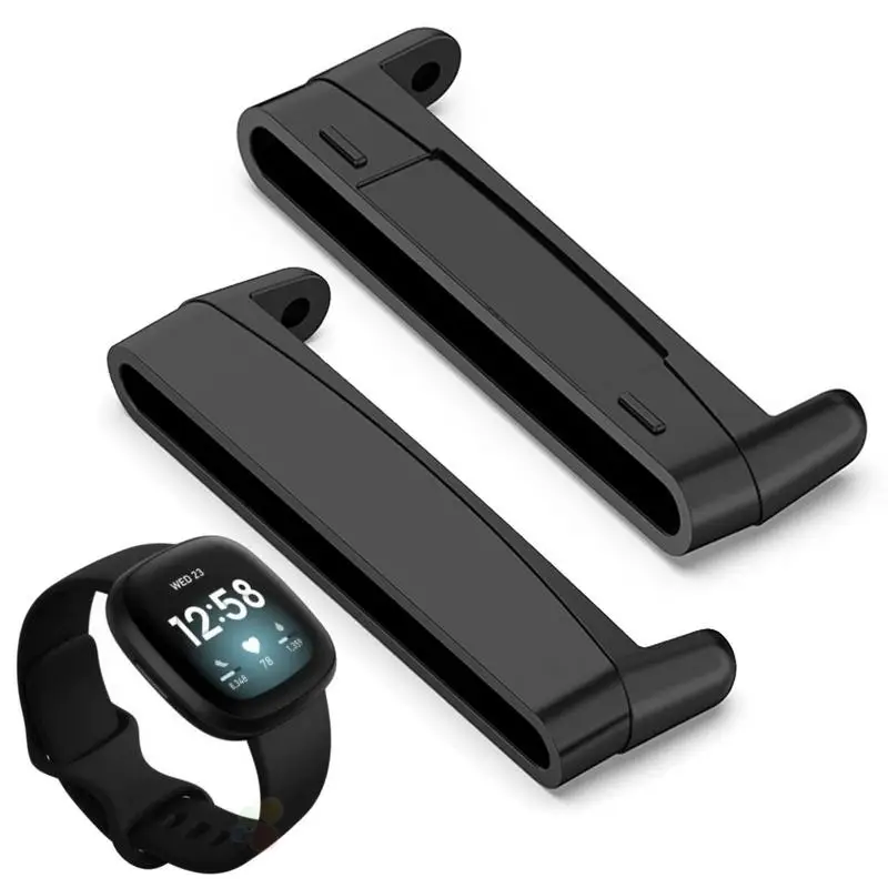 

2 шт., соединитель ремешка для смарт-часов Fitbit Versa4/3 Sense 2 Sense