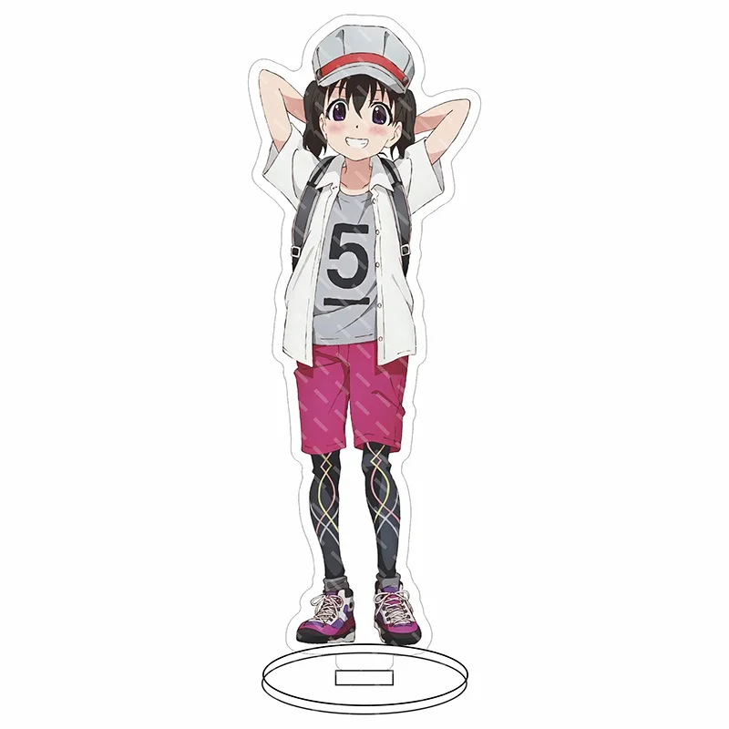 Фото Популярное аниме Yama no Susume 15 см акриловые украшения юкимура Aoi, Makoto, Kurakami Hinata, Saito Kaede, подарок для фанатов №4