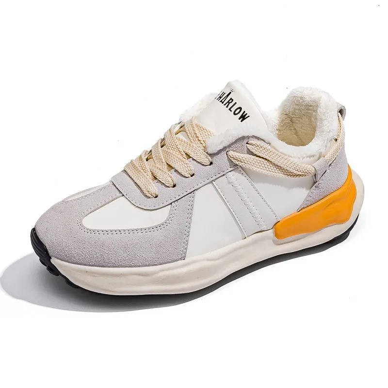 

Женские Кроссовки, Новинка Весна-Осень-зима 2023, Женская Повседневная теплая хлопковая обувь, модная трендовая спортивная обувь в стиле ретро, Кроссовки