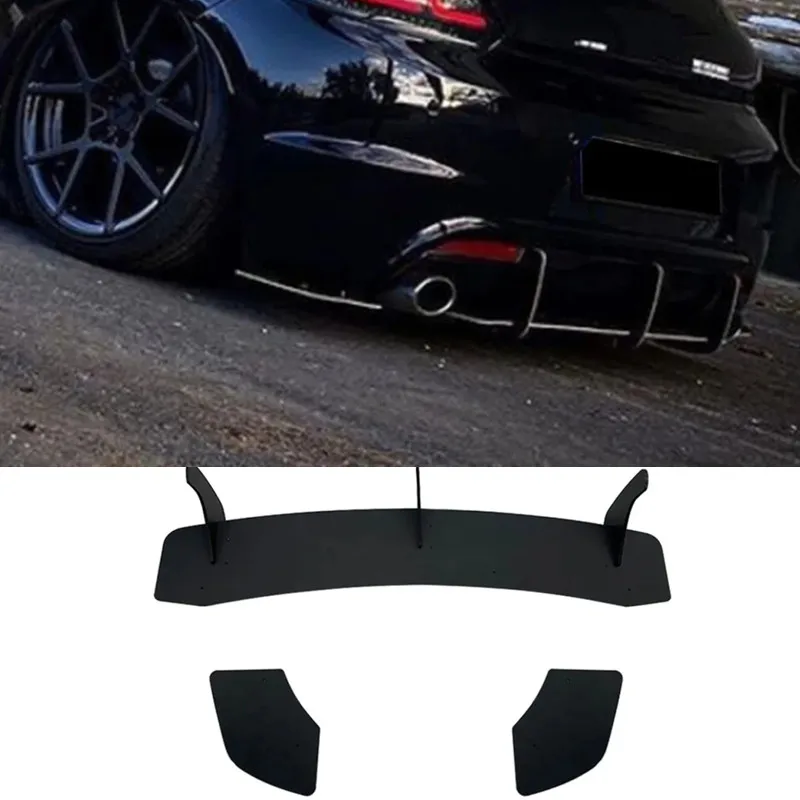 

Car Tail Lip For Volkswagen VW Scirocco R Rear Bumper Spoiler Rear Blade Wind Blade Rear Lip Modification 2015-2016