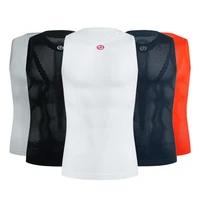 new style men cycling base layer summer jersey cycling vest reflective mtb road bike honeycomb breathable mesh cycling clothing