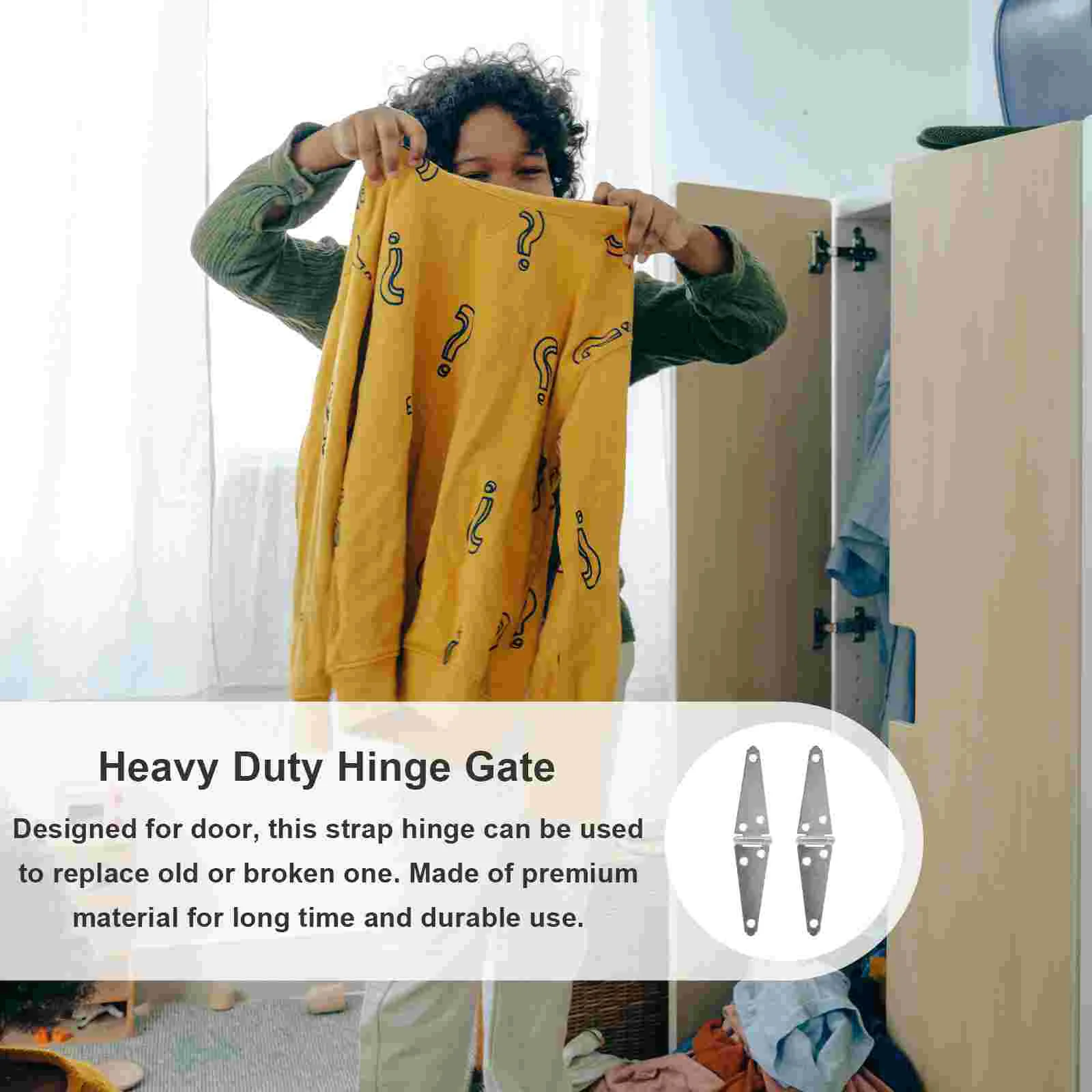 Дверная петля тяжелый ремень фурнитура для деревянных ворот комплект барьеров