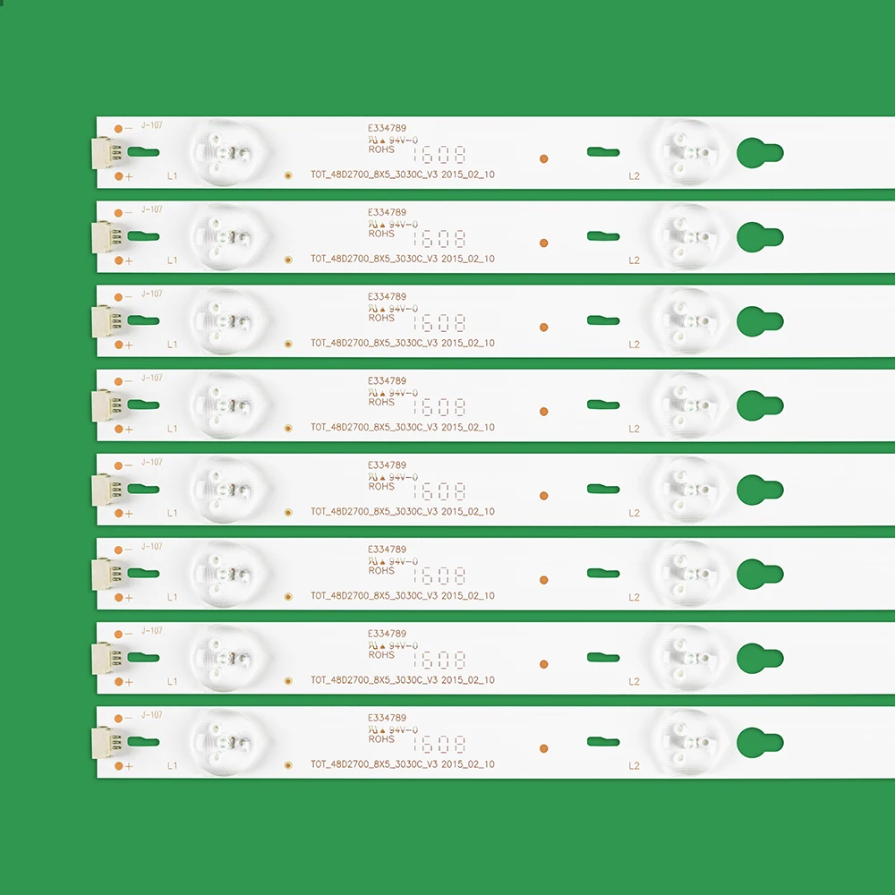 1 комплект = 8 штук для TCL B48A558U B48A838U B48A828U полосы TOT_48D2700_8X5_3030C_V3 YHA-4C-LB4805-YHEX2 D48A810