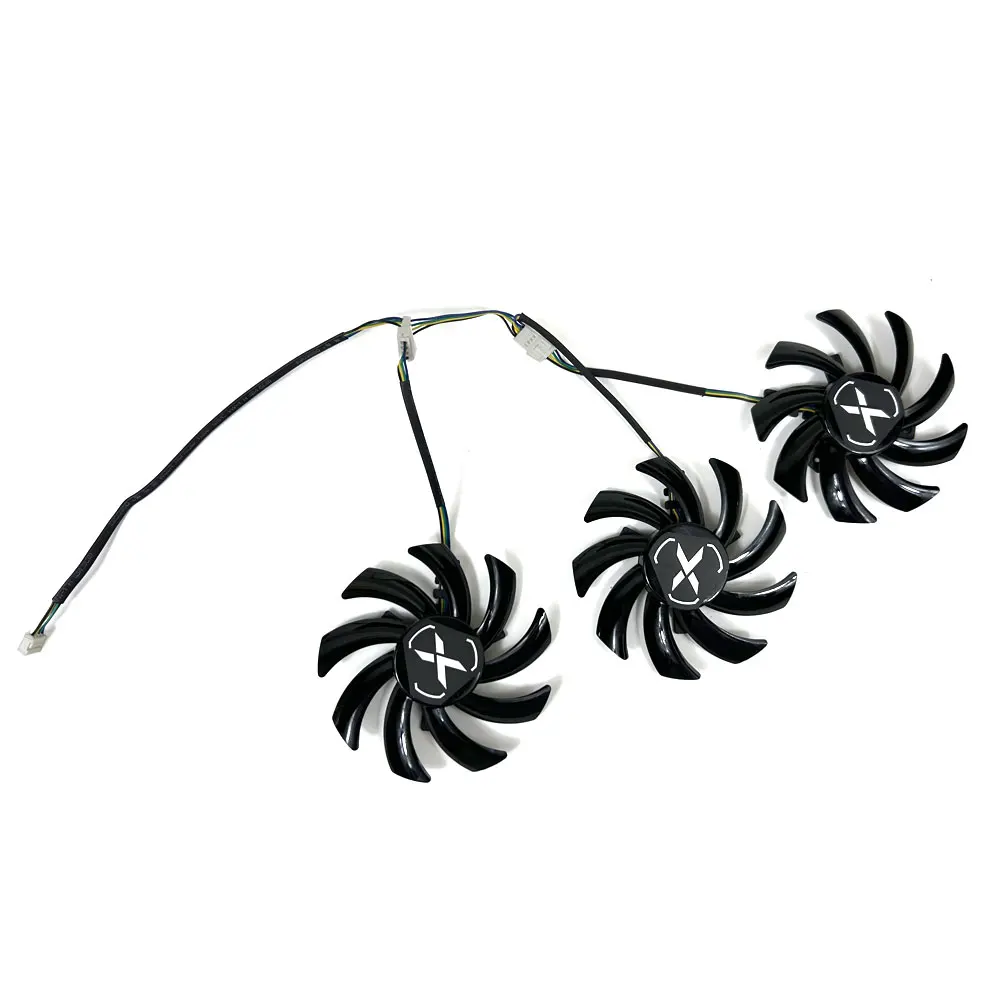 Охлаждающий вентилятор 85 мм 4PIN FDC10H12S9-C для XFX SPEEDSTER SWFT 309 RADEON RX 6700 XT 12GO вентиляторы