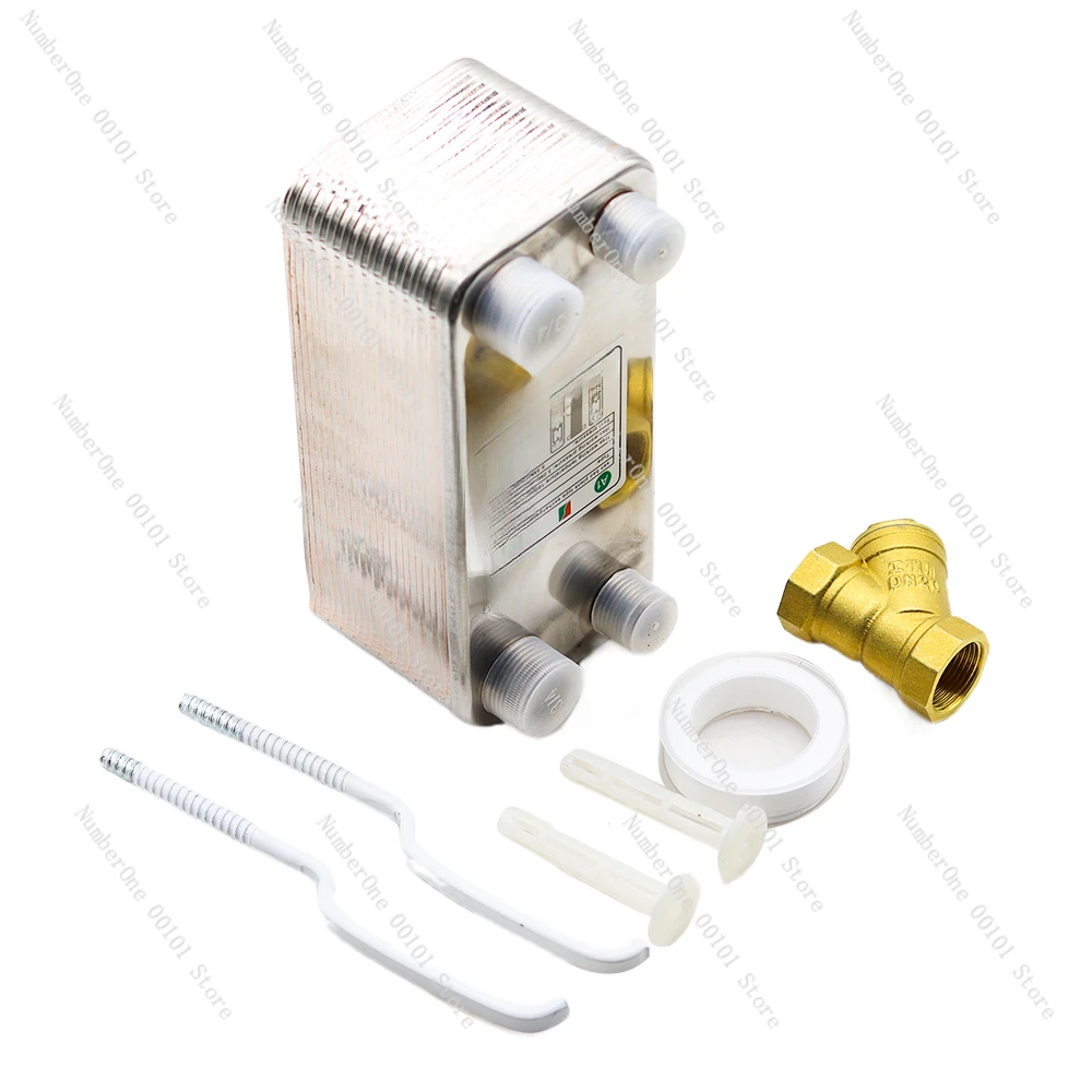 24-пластинчатый теплообменник радиатор с перегревом мгновенный для подогрева