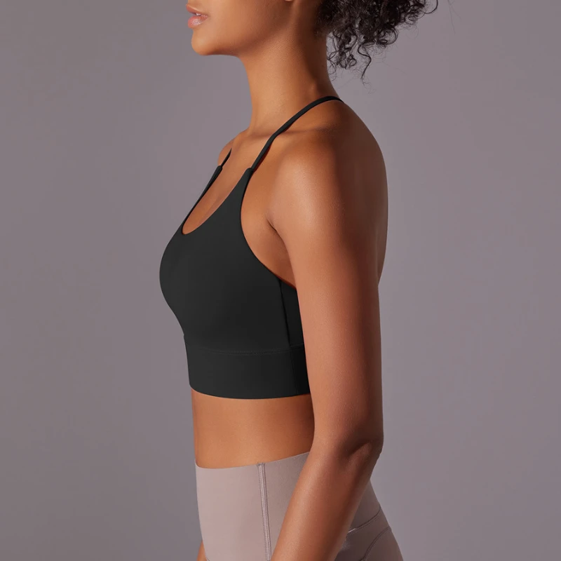 Новое женское нижнее белье спортивный бюстгальтер для йоги на открытом воздухе