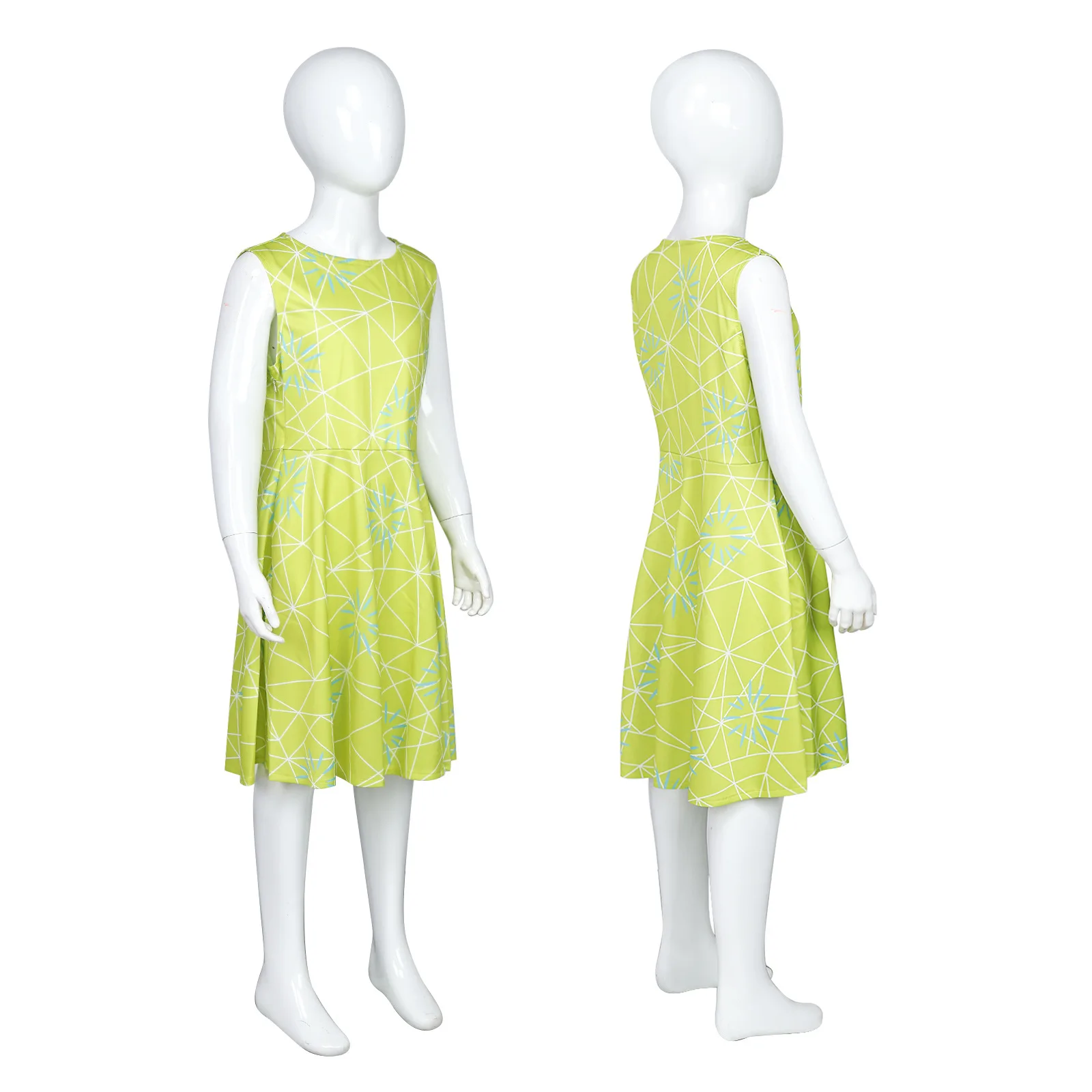 Женский костюм для косплея с шарфом и юбкой