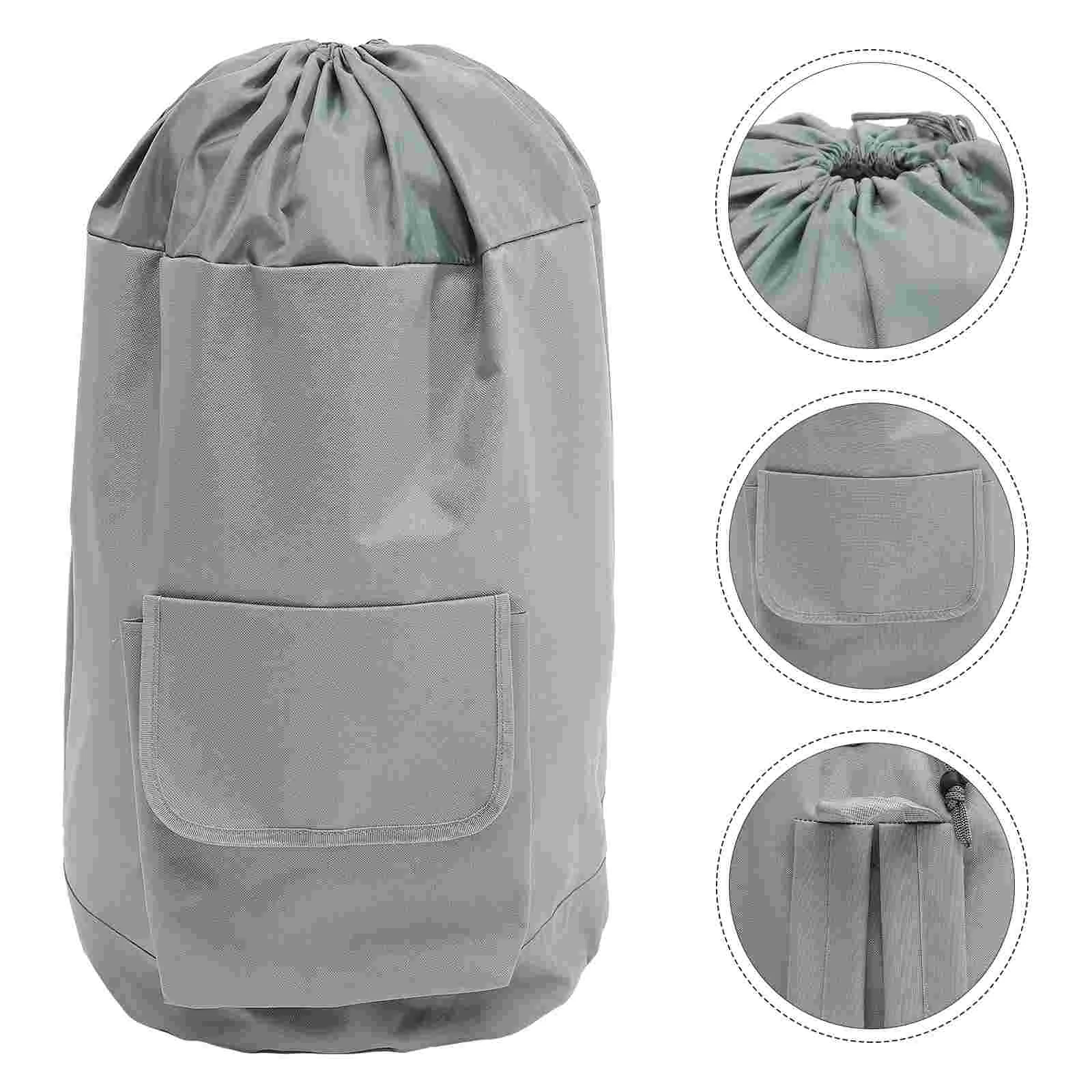 

Laundry Clothes Storage Pouch Travel Dirty Hamper Dorm Room Backpack Drawstring Guys Essentials Basket Organizers Storage bag