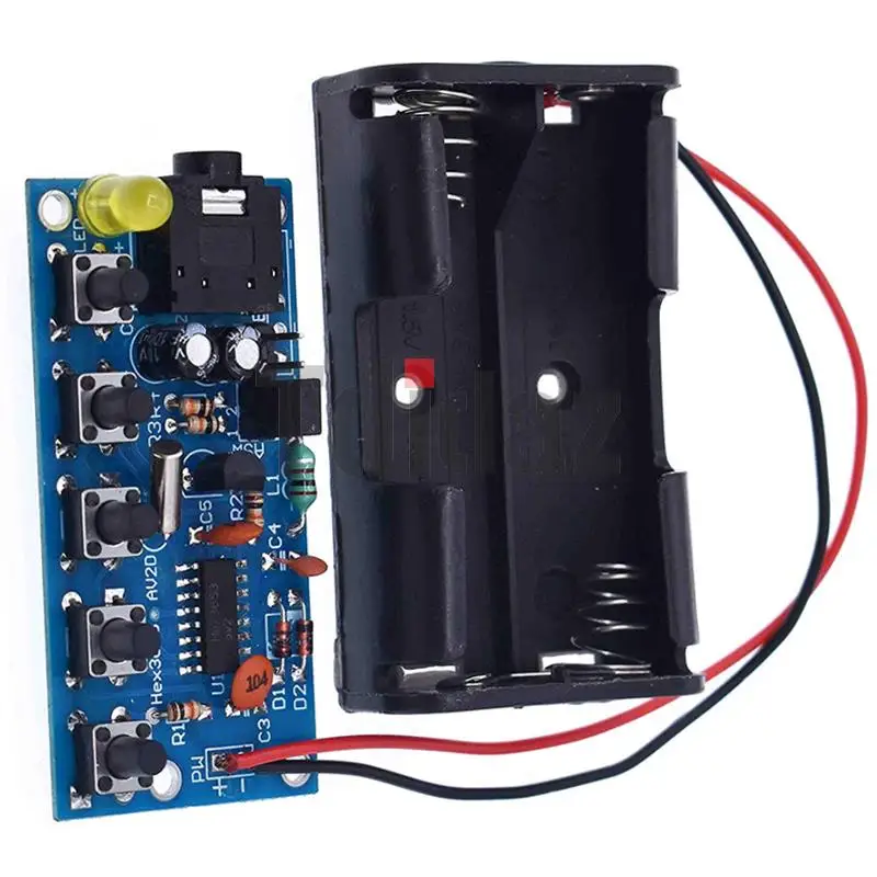 DIY Electronic Kits Wireless Stereo FM Radio Receiver Module PCB 76MHz-108MHz DC 1.8V-3.6V |