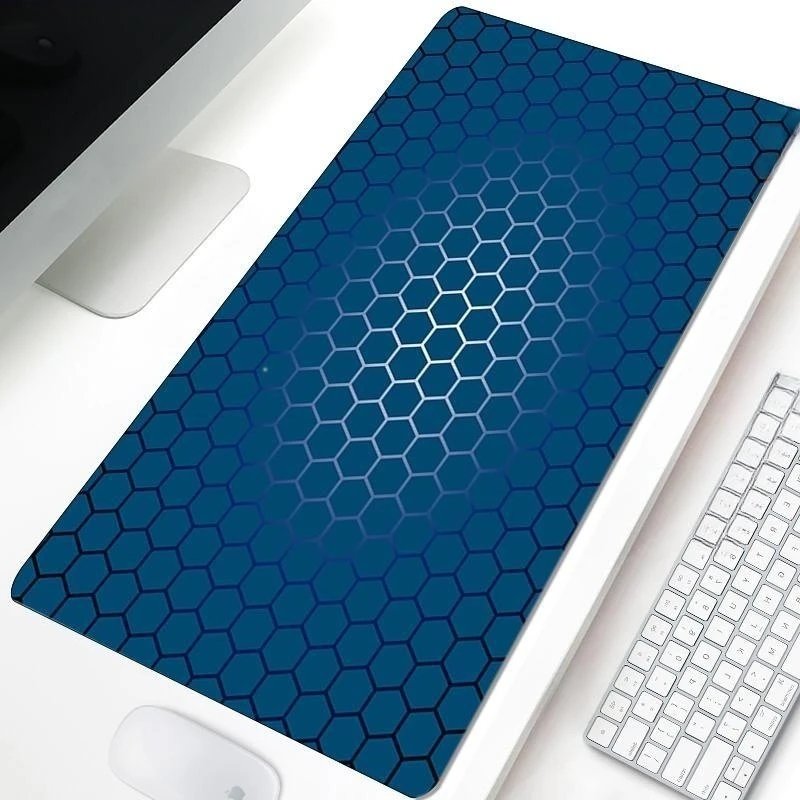 Hexagon Geometric Art Mouse Pad New Custom Extend Home Mouse Mat Keyboard Pad Gamer Carpet Anti-slip Office Desktop Mice Pad