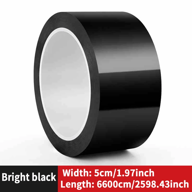 1 рулон, изоляционная клейкая майларовая лента, лента Mara для катушки конденсатора двигателя трансформатора, 66 метров, черная