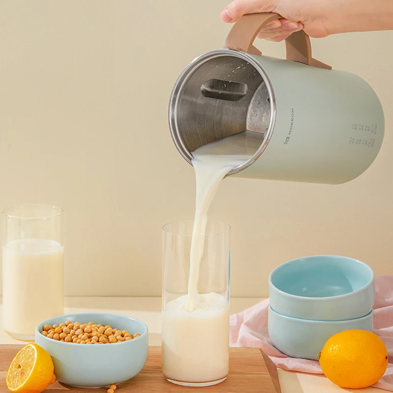 600ML Soymilk Machine Soy Milk Maker Electric Juicer Mixer Vegetable Extractor Food Blender Filter Free Soup Pot Tea 220V - купить по
