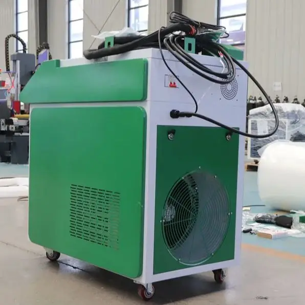 Ручной лазерный сварочный аппарат 1500 Вт 2000 3000 водяное охлаждение для стали и