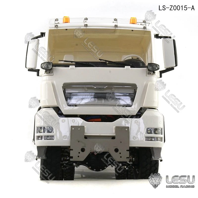 Фото LESU 1/14 4X4 металлическое шасси Tgs RC гидравлический самосвал свет звук двигатель ESC для игрушки с дистанционным управлением Tamiyaya №2