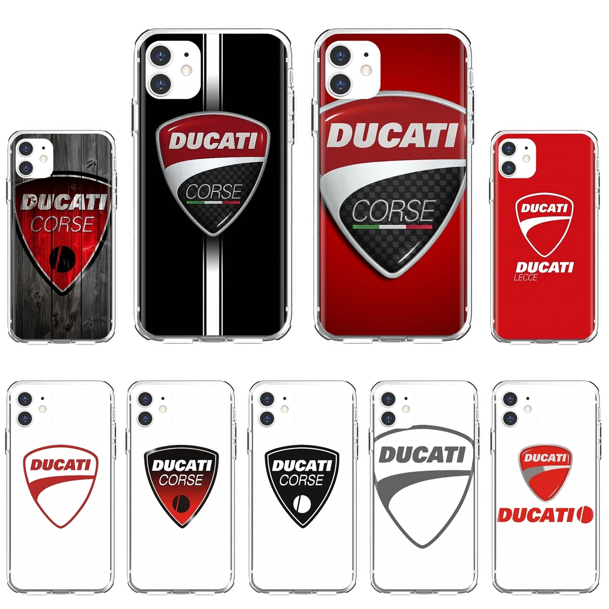 Силиконовый чехол для Xiaomi Mi Note 10 11 t lite A2 A3 Max Mix 2S 3 poco X3 nfc F2 F3 Pro M3 Ducati-Moto-Logo |