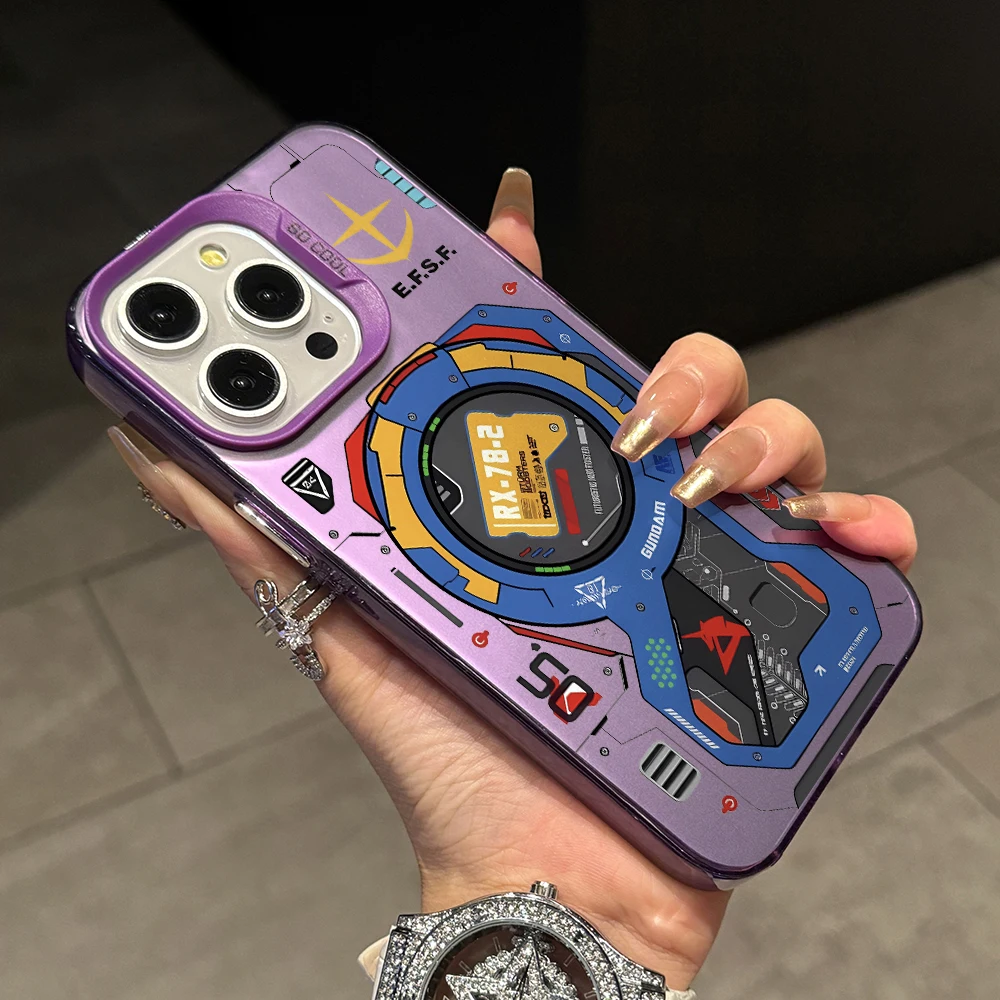 Крутой механический чехол для телефона G-Gundams Samsung Galaxy S24 S23 FE S22 Ultra Plus 5G A06 A05S A05 A04S A04