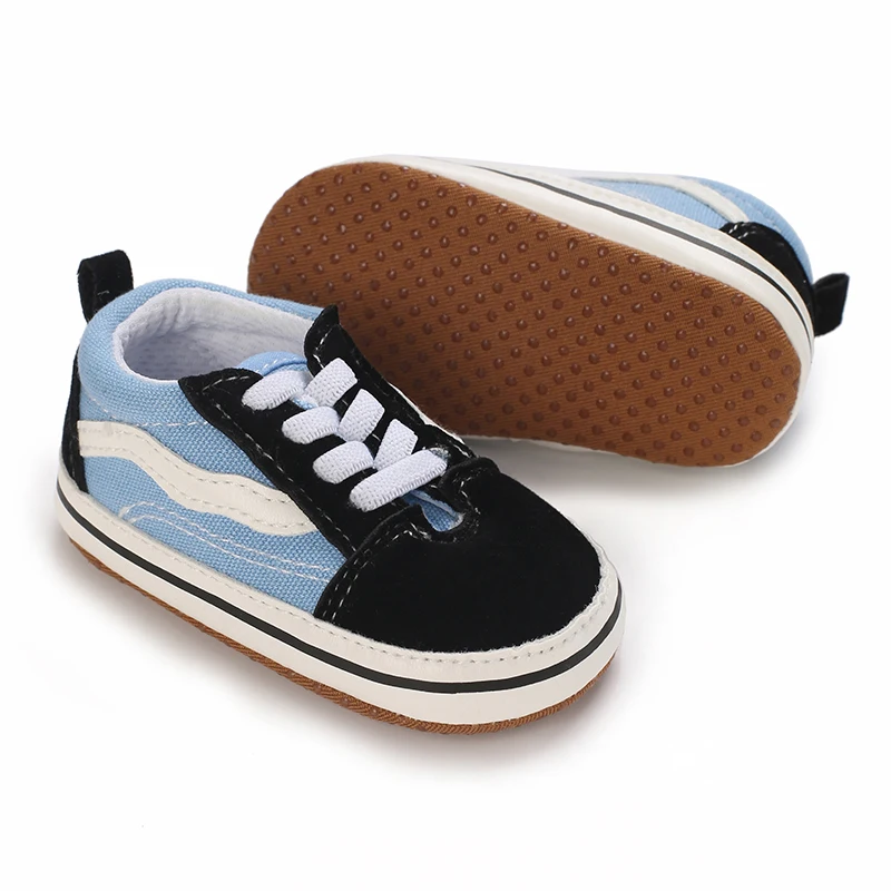 Унисекс Cotton Kicks Для Малышей — Классические Туфли Кроватки На Мягкой Нескользящей