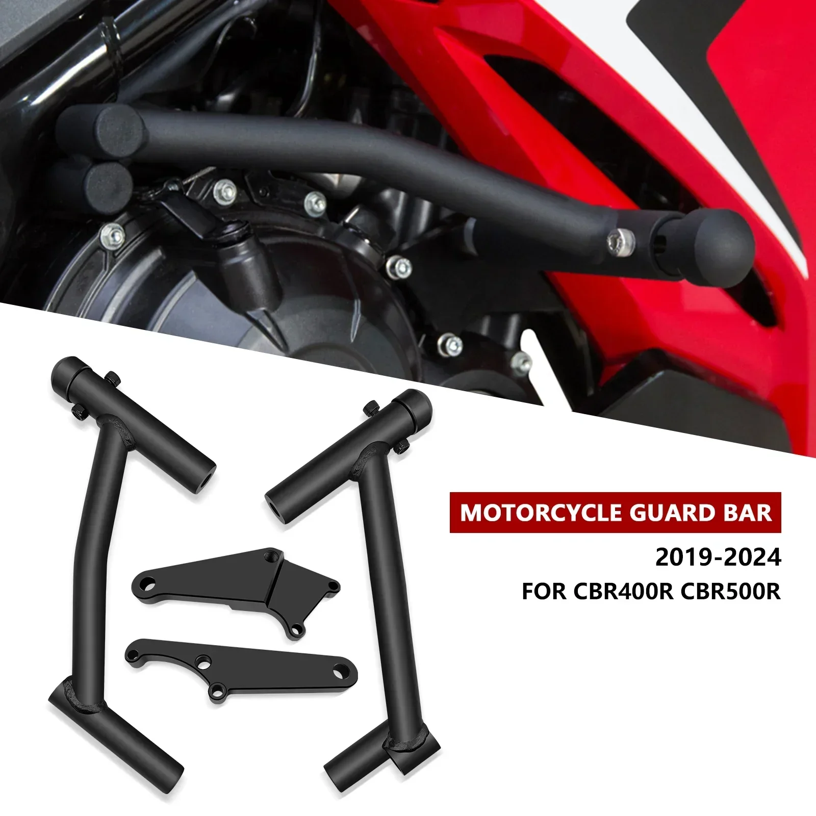 Для аксессуаров мотоцикла CBR400R CBR500R 2019-2024 защитная планка против падения cbr400r 500r