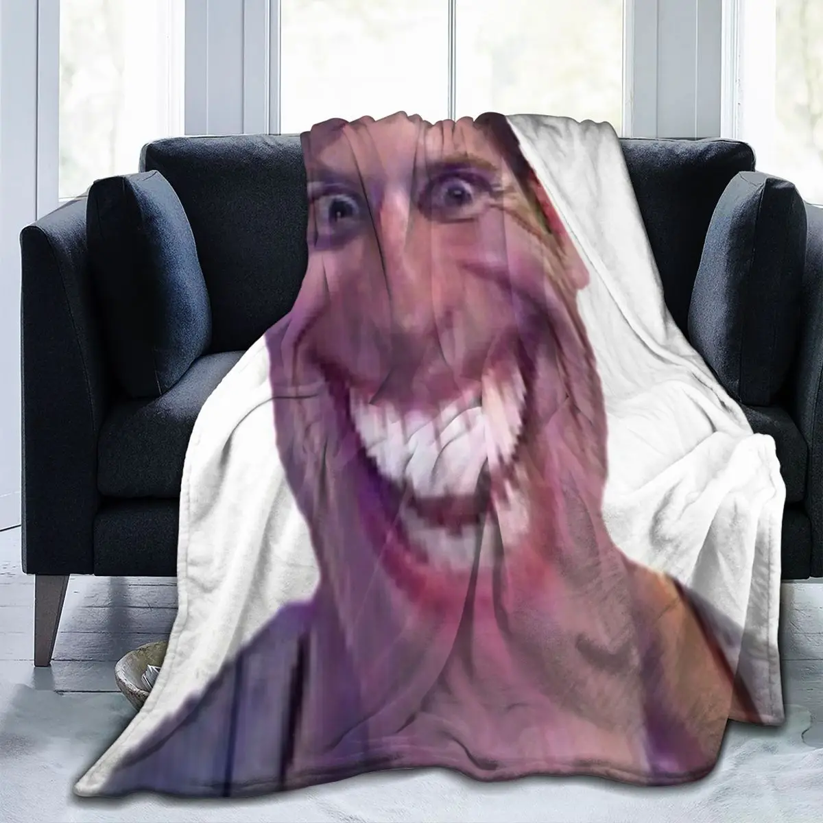 

WHEN THE IMPOSTER IS SUS Throw Blanket Customizable Comfortable Nice Gift Multi Style