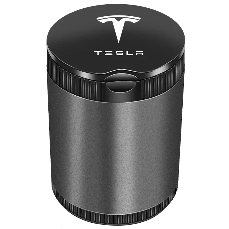 Автомобиль с крышкой защита от запаха чашка пепельницы для Tesla Model 3 Roadster Y Bonina Juguete