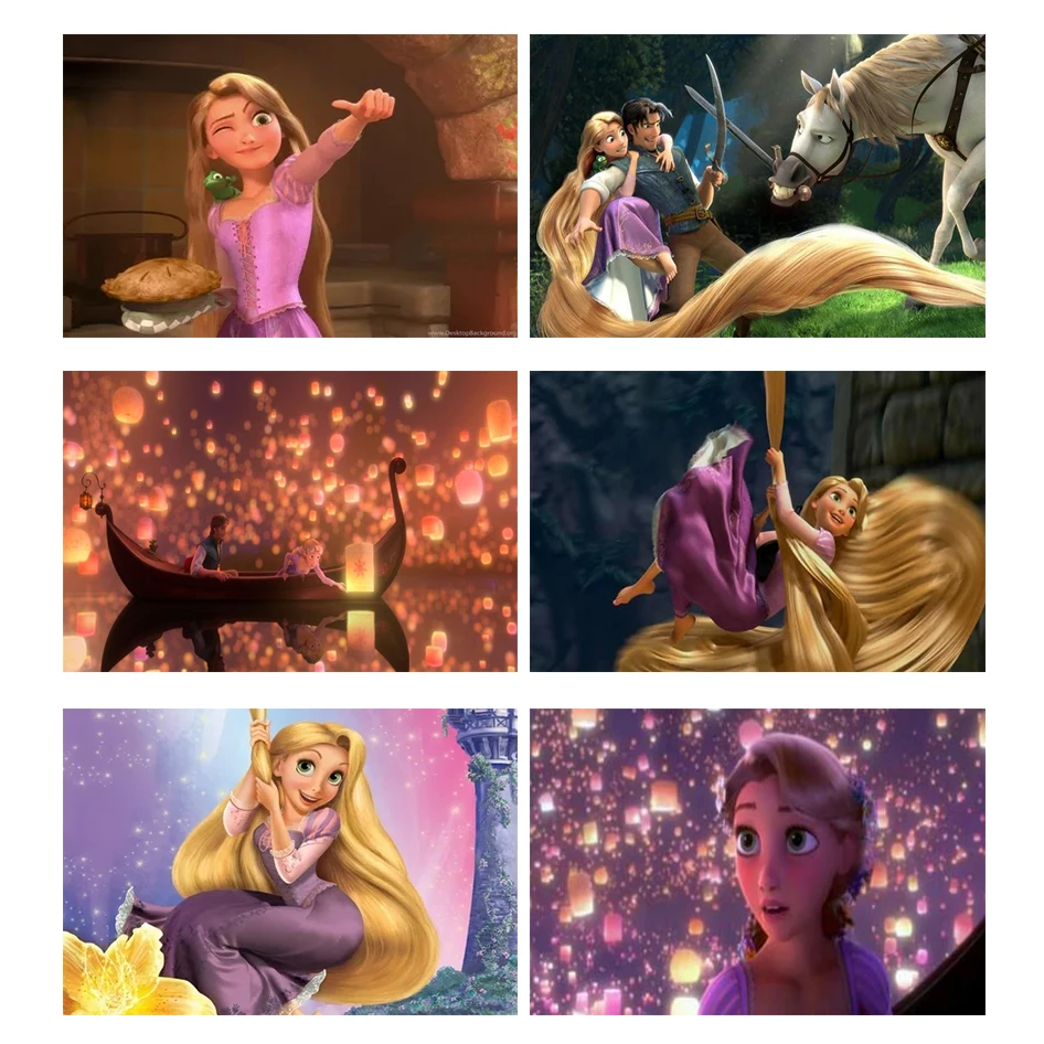 

Настенная картина из мультфильма «Рапунцель»