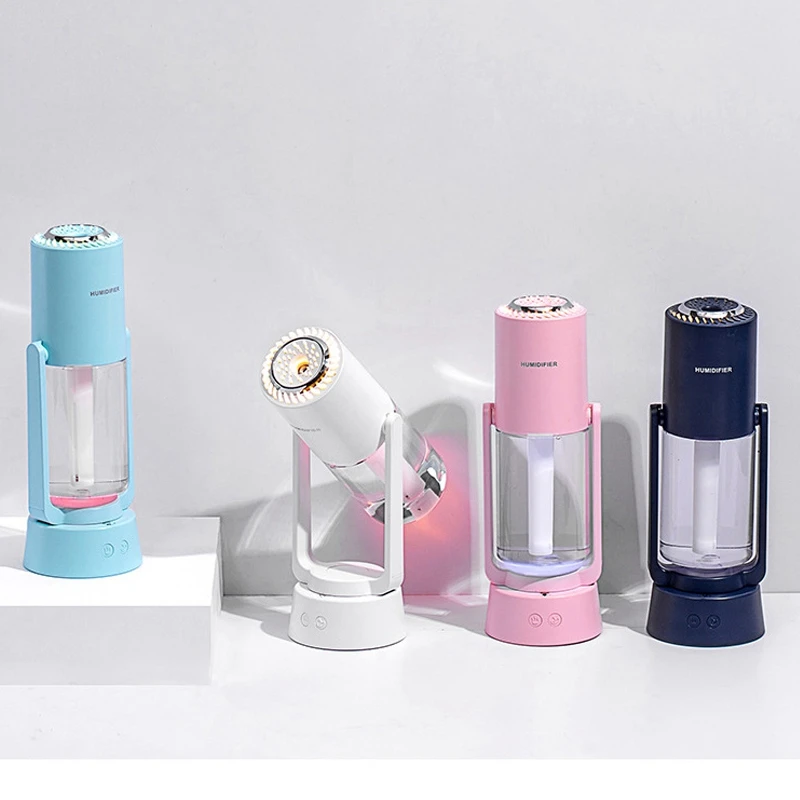 

Увлажнитель Xuanying, вращающийся Ароматерапевтический увлажнитель с отрицательными ионами и лампой подходит для офиса и дома