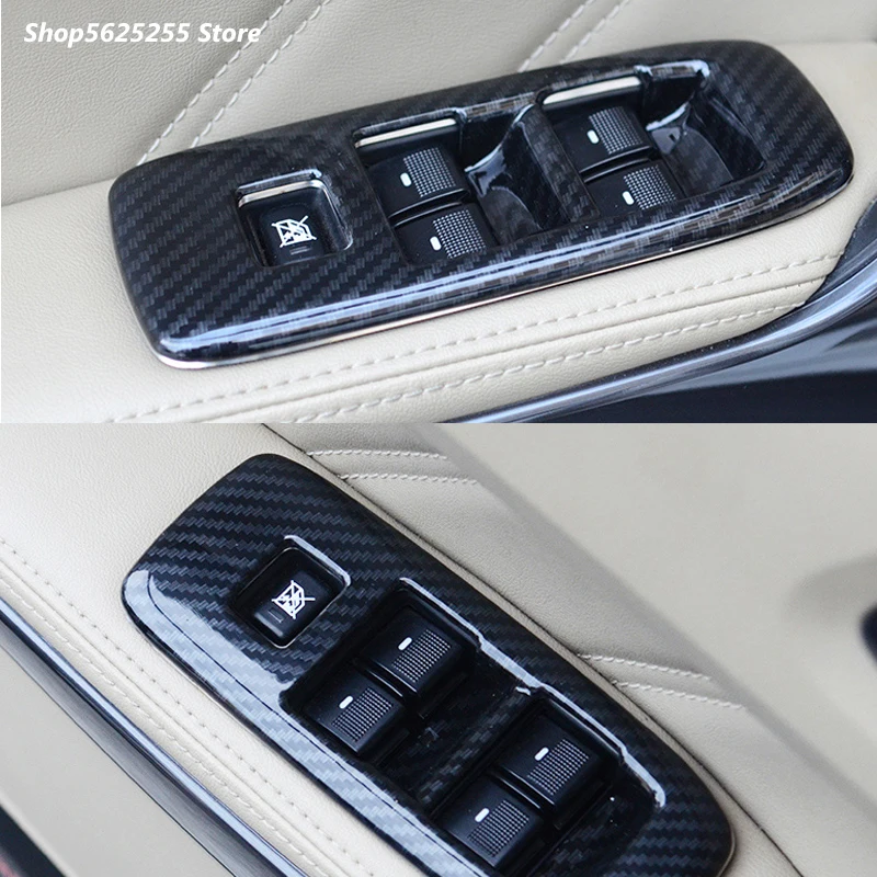 

For Ford Ranger Accessories 2020 2015 2016 2017 2018 2019 Car Door Window Glass Lift Switch Button Inside Handle Frame Trim