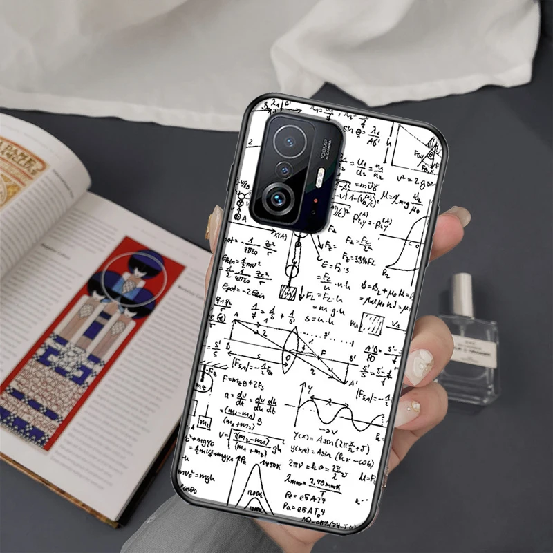 Physic Equations E=mc2 Math For POCO X3 Pro F3 M3 M4 X3 GT Phone Case For Xiaomi 11T Pro 10T 9T Mi 11 Lite Ultra Cover images - 6