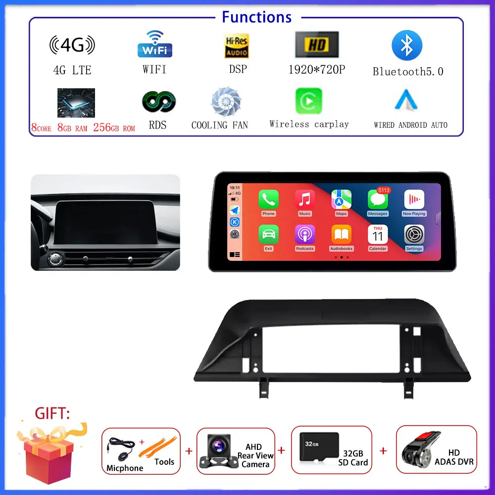 

12,3-дюймовый автомобильный радиоприемник Android 15, мультимедийный видеоплеер, навигационный GPS-плеер для Chery Tiggo 4 Pro 7 Pro 8 Pro 2020-2023