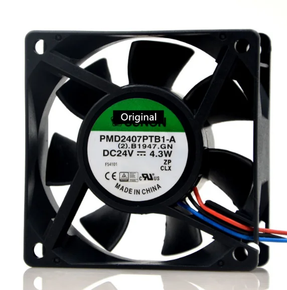 Оригинальный 100% рабочий Вентилятор 70 мм 24 В 4,3 Вт 5,0 Вт 7020 3-проводной инверторный охлаждающий вентилятор