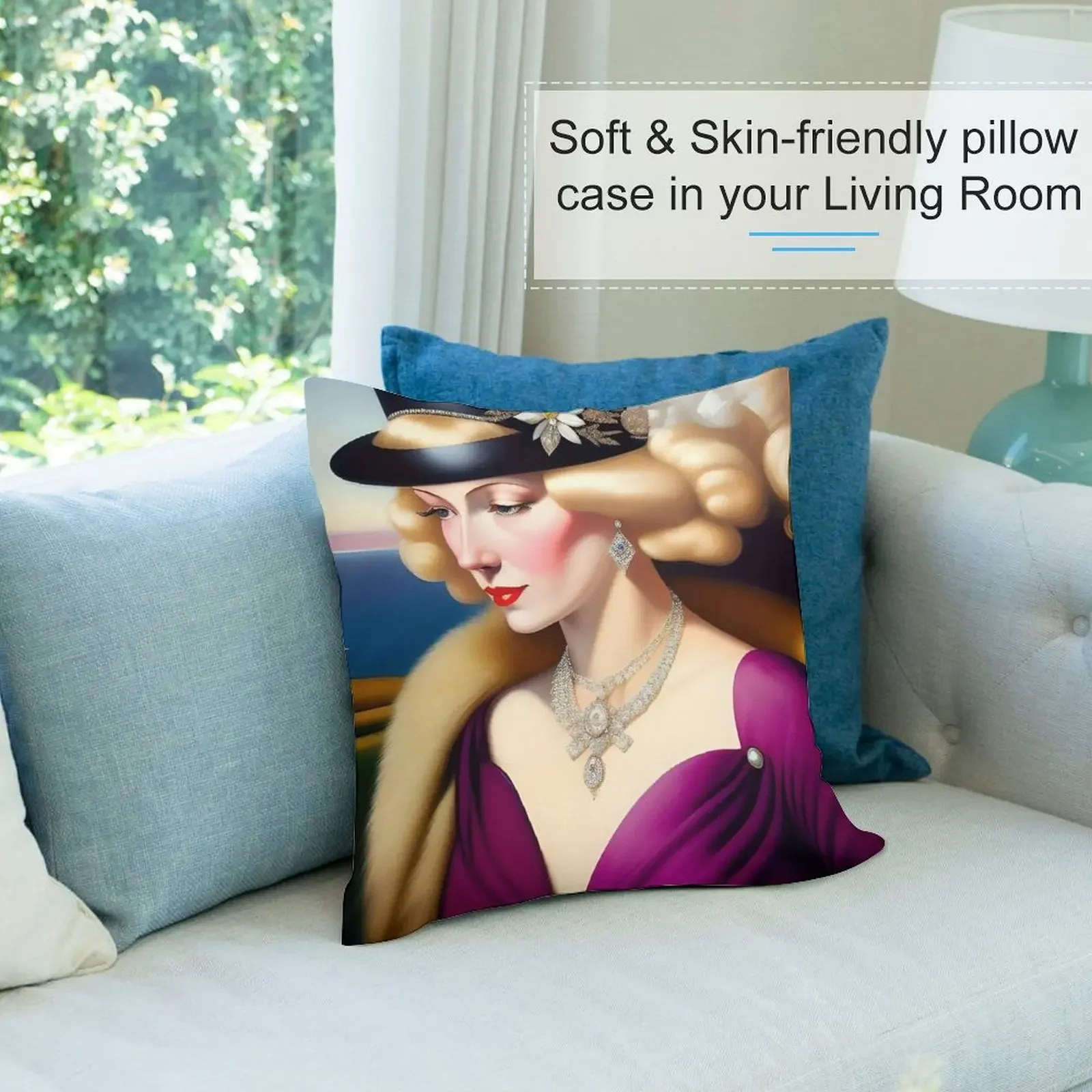 Последнее лето в Мельбурне Джазовое Эко арт-деко женская натюрморт ревущие блики