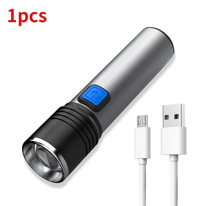 

Мини портативный УФ фонарь 395 нм черный USB зарядка