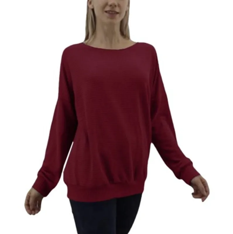 

2021 Women's Winter New Fashion Loose Knitted Sweater GRAY22