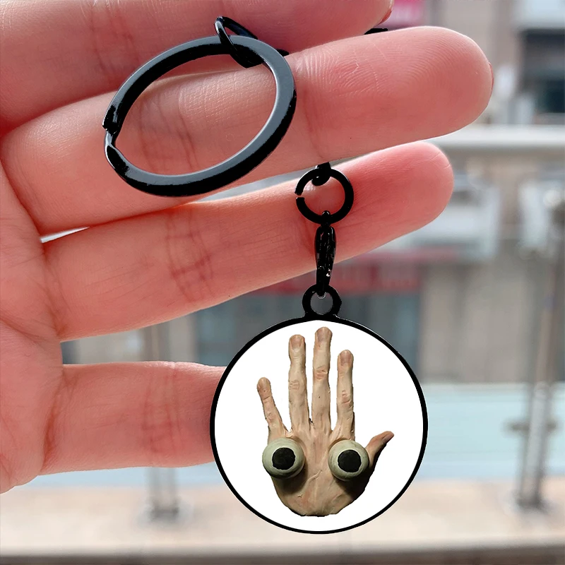 

Fashion Jack Stauber Baby Hotline Cool Key Tag Motorcycles Cars Backpack Chaveiro Keychain For Friends Key Ring Gifts