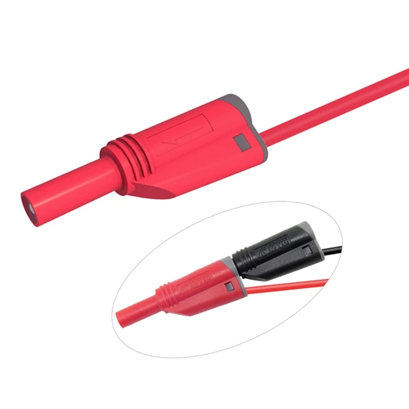 Коаксиальный кабель Y1UD BNC папа — двойной штекер типа банан 4 мм штабелируемый