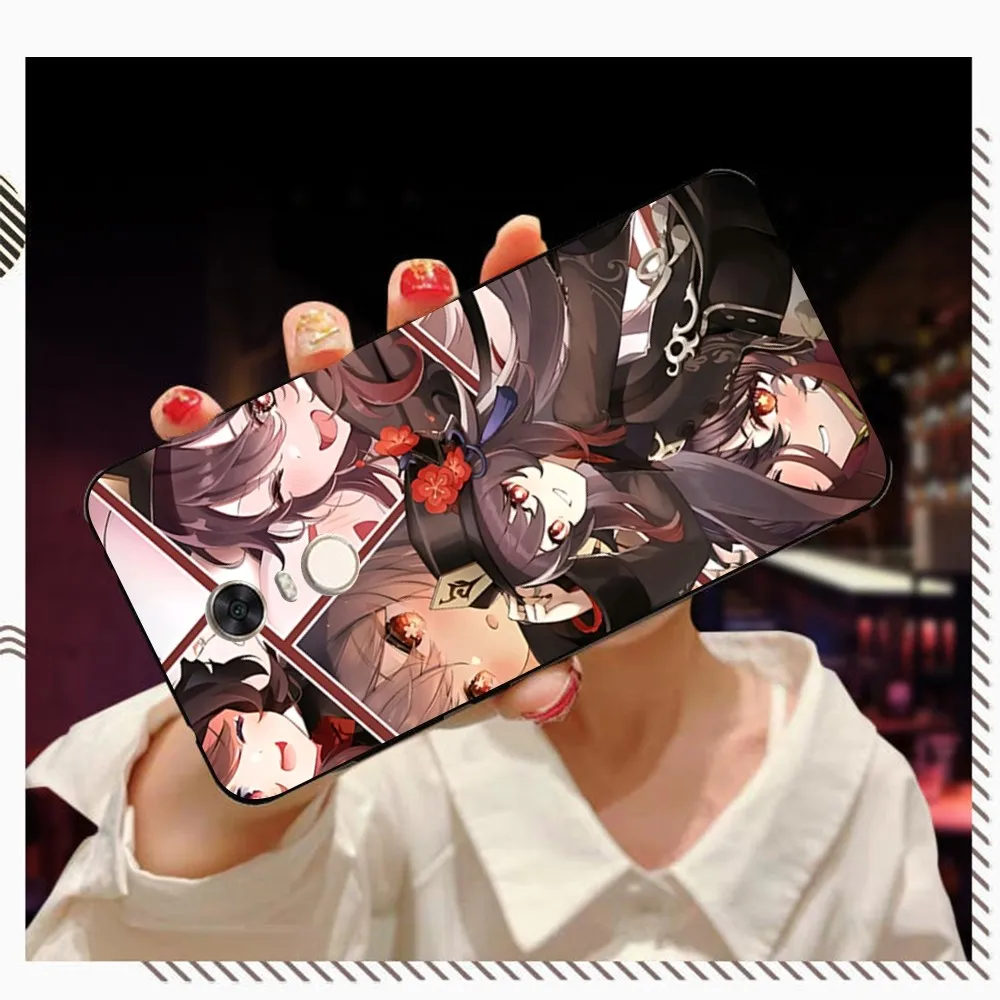 Genshin Hu Tao чехол для телефона Redmi 5 6 7 8 9 10 plus pro A GO K20 K30 K40 F3 Fundas