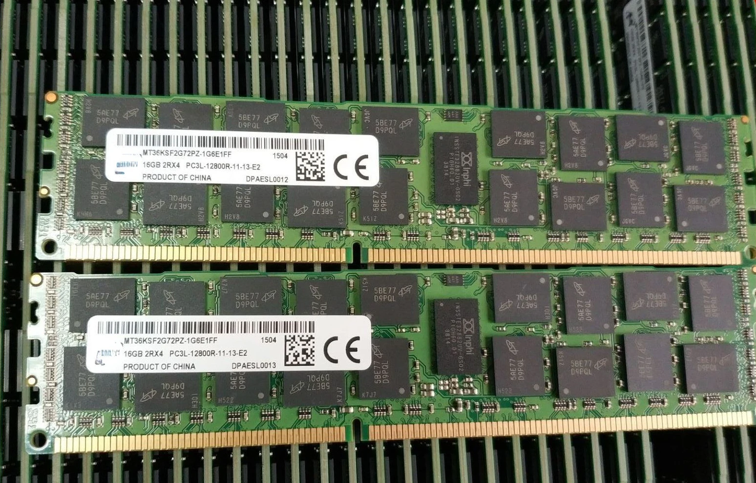 

RAM new MT/Spotlight 16G 2RX4 PC3L-12800R DDR3 1600 REG ECC server memory