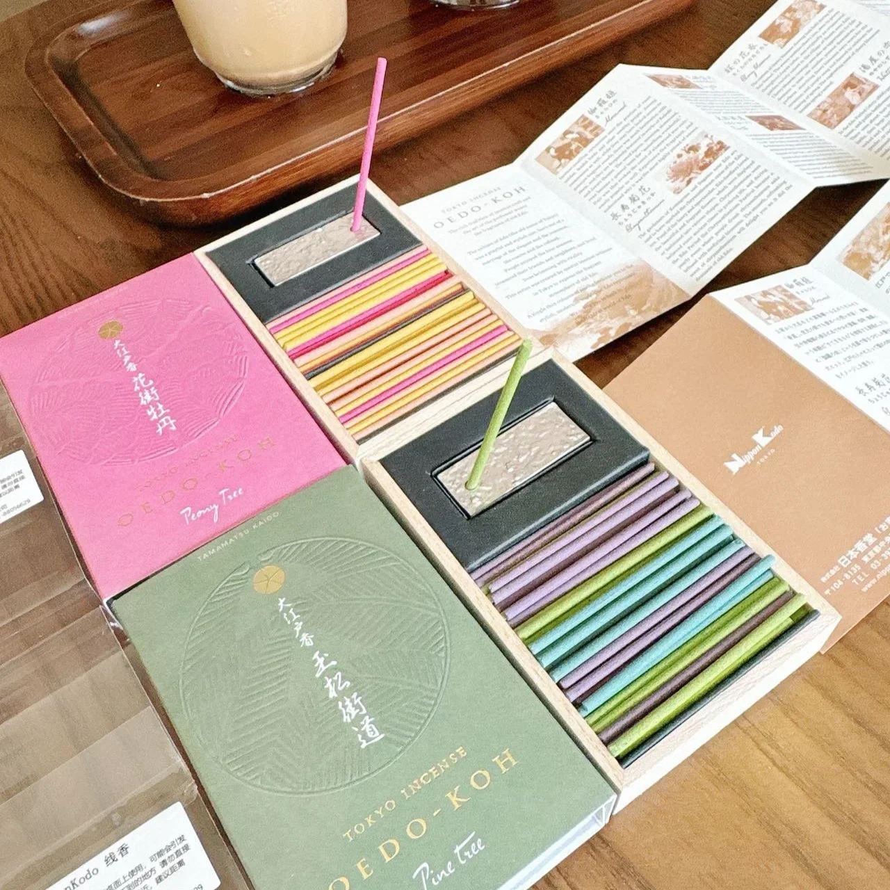 Японская ароматическая палочка Koda натуральный микс ароматический набор
