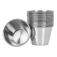 20 pack stainless steel sauce cupsdipping sauce cupindividual condiment cups portion cups for any sauce dipping