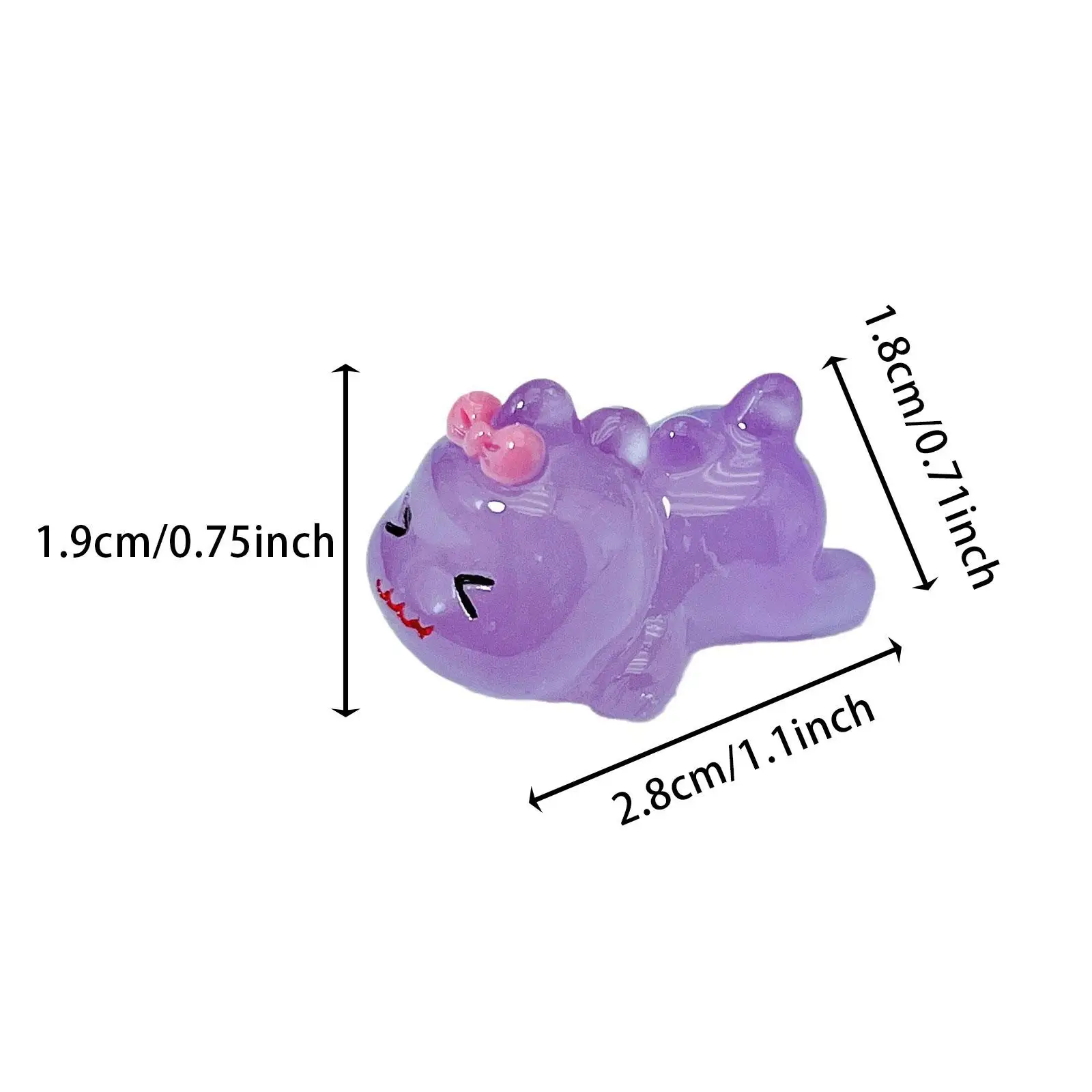 30 шт. мини-смола динозавр украшения аксессуар милый миниатюрный пейзажный