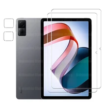 Screen Protector for Redmi Pad (10.61 inch) 2022 Tempered Glass Film and Camera Lens Protector 9H hardness HD ScratchProof