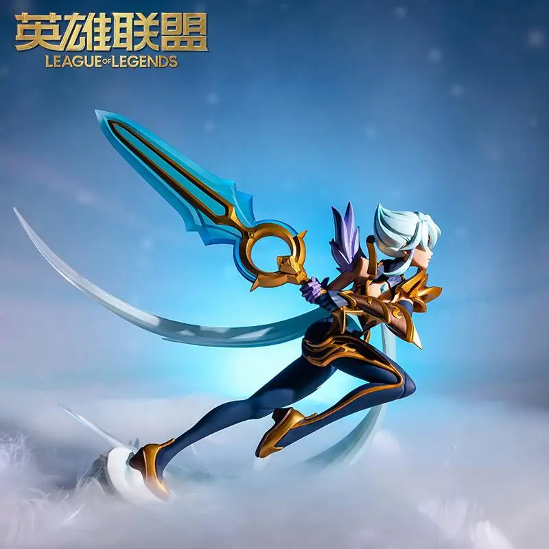 Фото Оригинальная LOL League of Legends, Гания Сононо Ворон, средняя скульптура, аниме, серия экшн-кукол, аксессуары, модели, игрушки, подарки №5