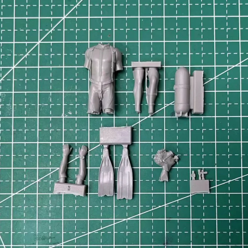 Фотография акваланга (1/35) строительные комплекты сцена миниатюрная статуя