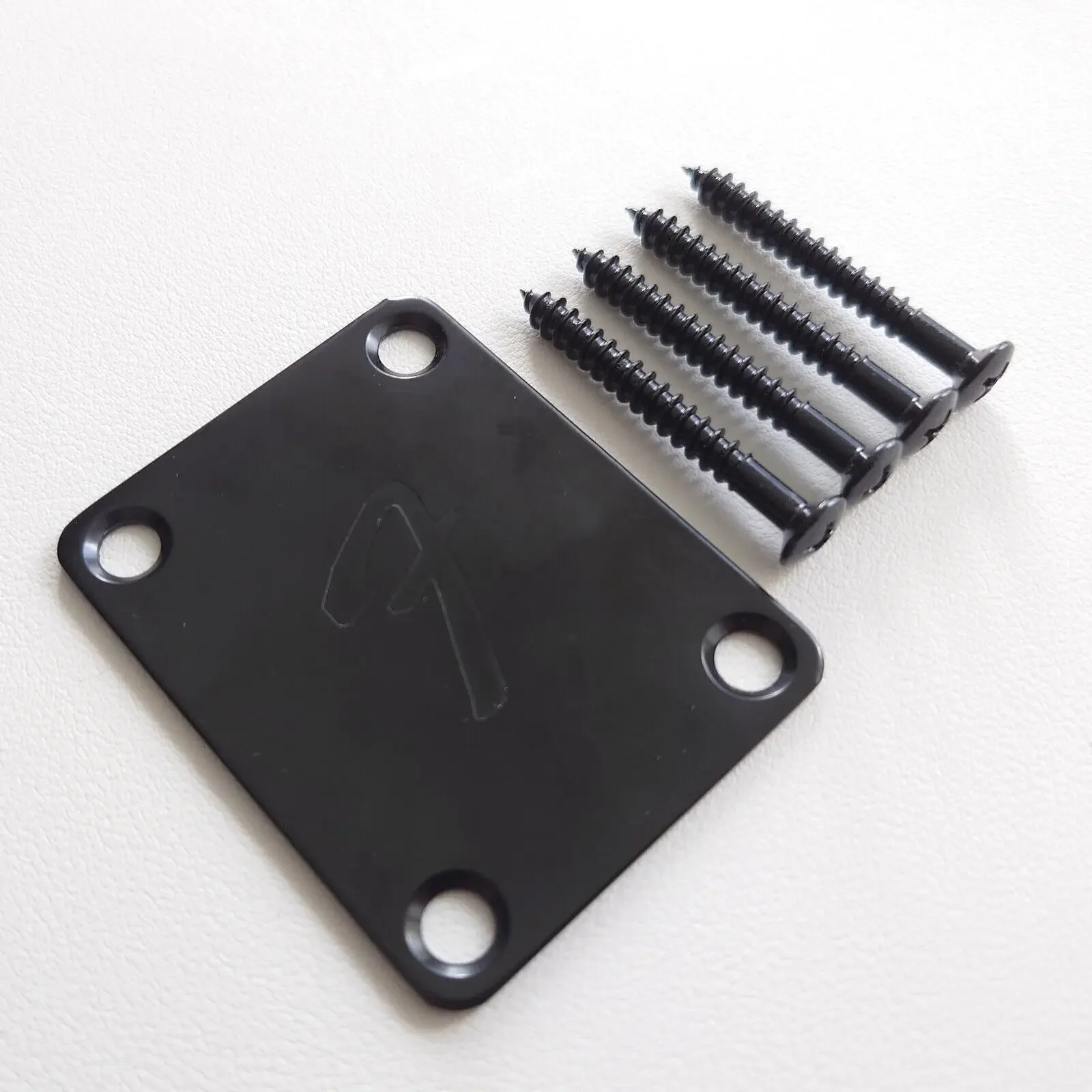 Черная пластина для грифа электрогитары крышка этикетка F задняя часть FD ST TL