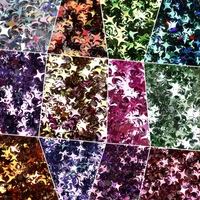 10g eco friendly pet ultrathin cross star nail sequin mixed holographic laser silver glitter sequins craft bulk manicure sequins