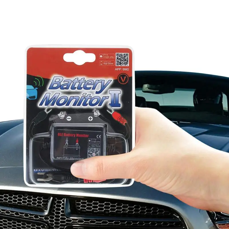 

12v Battery Monitor BM2 Blue-tooth 4.0 12V Device Car Battery Tester Automotive Battery Voltage Charging Cranking System Test