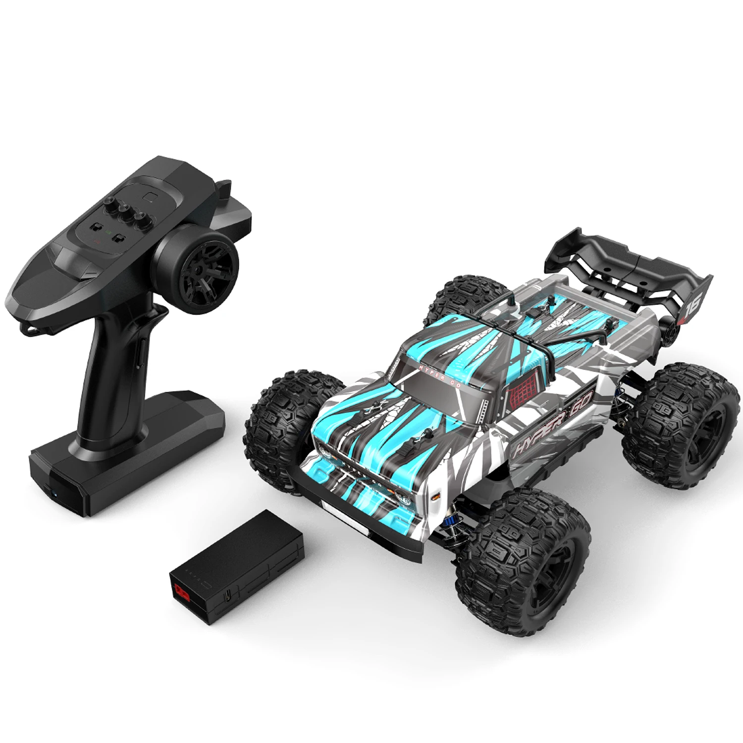 Радиоуправляемый автомобиль MJX Hyper GO H16H H16E вездеход в масштабе 1:16 полноприводный