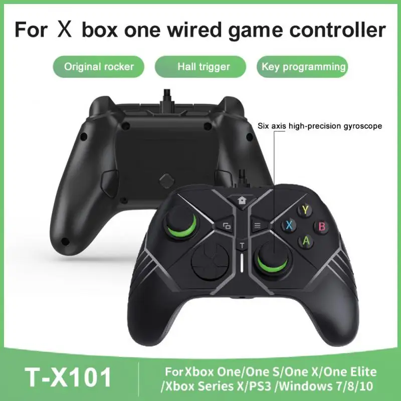 

Boy Christmas Gift Slim Gamepad Video Game Usb Wired Controller For Xbox One Joystick Mando Controle Joypad For Windows Pc